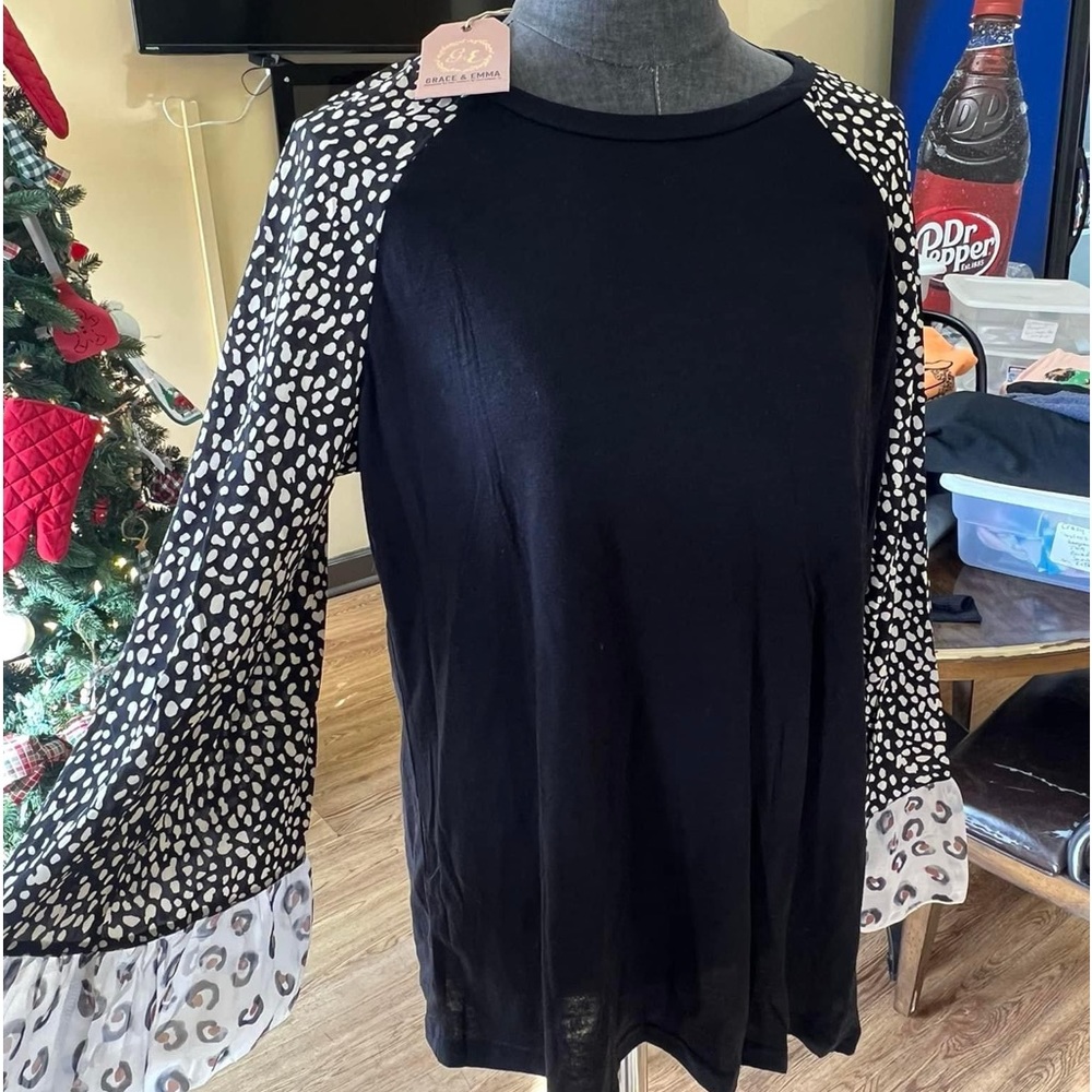 Grace and Emma long sleeve top